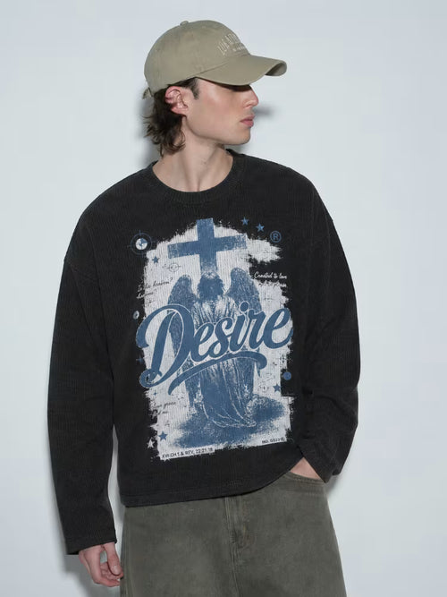 Desire Waffle Knit Tee