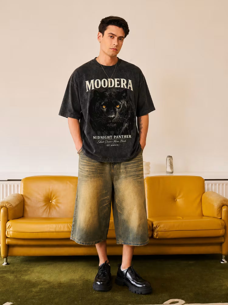 Midnight Panther Boxy Tee