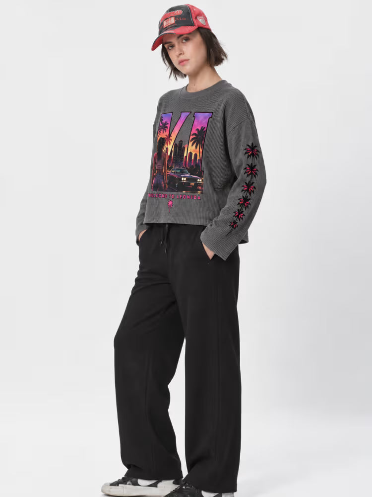 GTA VI  Waffle knit Tee