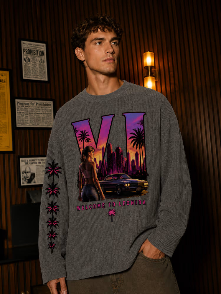 GTA VI  Waffle knit Tee