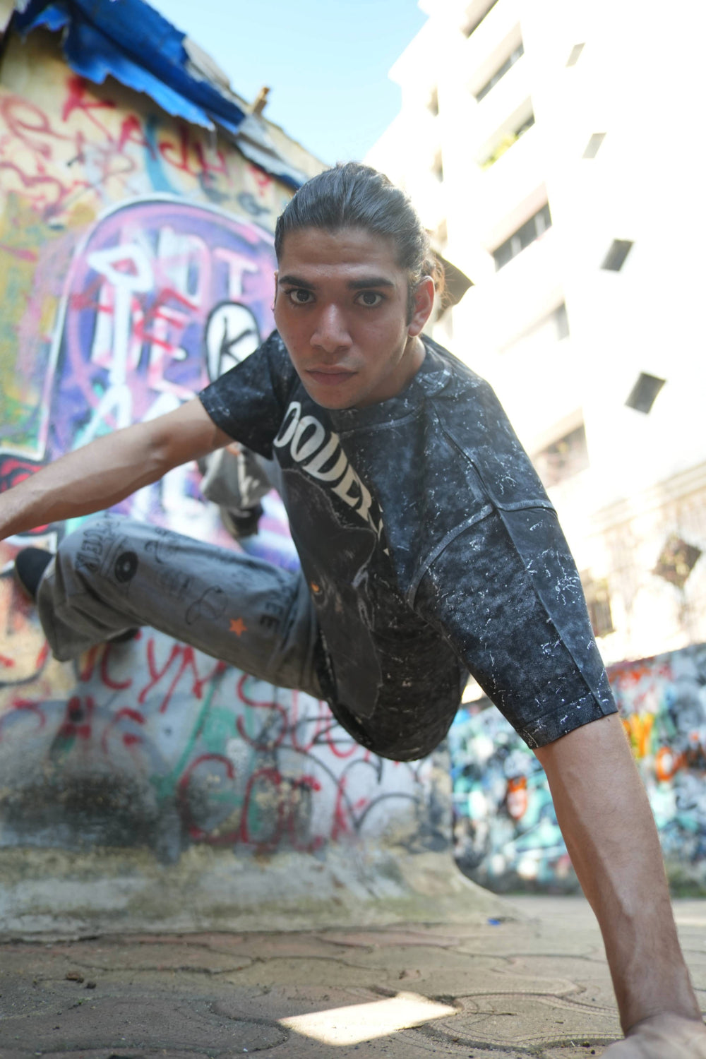 Midnight Panther Boxy Tee